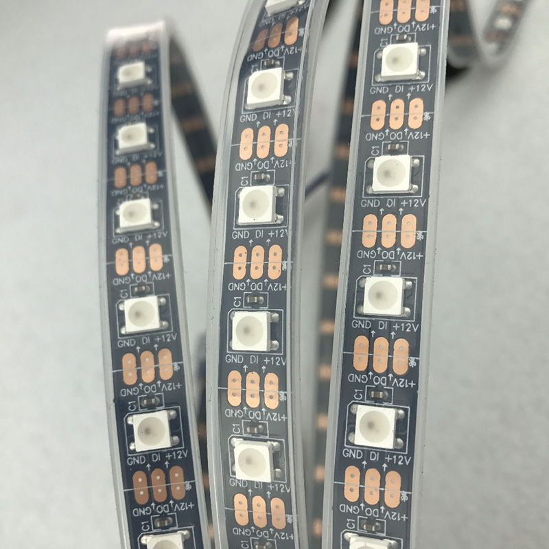 Individually Addressable Programmable 12V LED Strip Lights CS8812F Pixel LED Similar to WS2812B Individually Addressable Programmable 12V LED Strip Lights CS8812F Pixel LED Similar to WS2812B